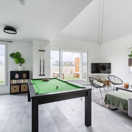 Premium Flat 6 People With Billard And Terrace Stade De France Saint-Denis  Exterior photo