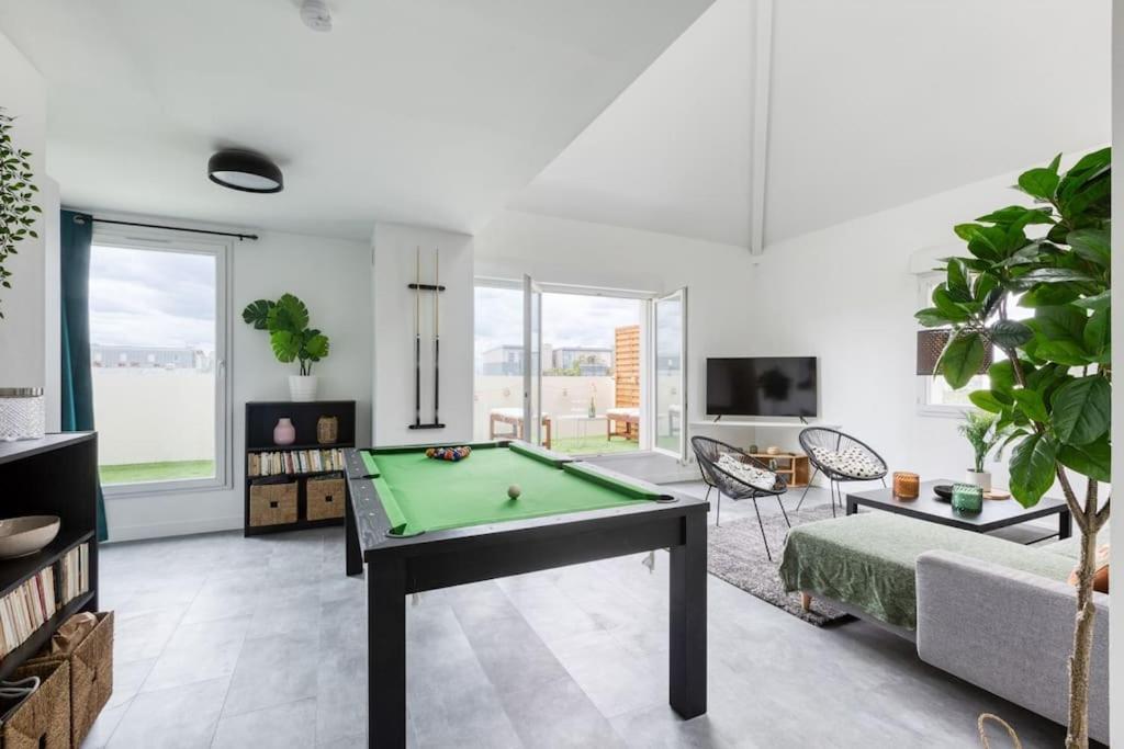 Premium Flat 6 People With Billard And Terrace Stade De France Saint-Denis  Exterior photo